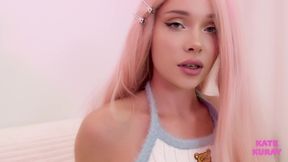 Barbie with Pink Hair Tries Anal