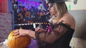 Witch’s Smoke Ritual: Watch Me Carve While I Drag - SFL345