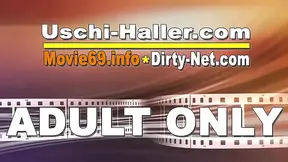 Threesome with Alexa Gold in the garden