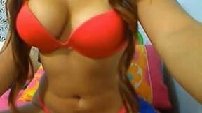 Magnificent brunette busty latina girl does anal professionally