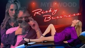 Dirty execs get sticky in the boardroom with these sultry babes