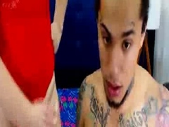 Chubby Tattooed Shemale Fuck Her Lover