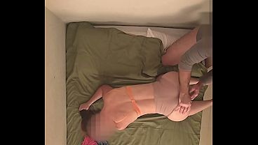 Hotwife Alone at Home with Friend - Foot Tease to Cum in Mouth