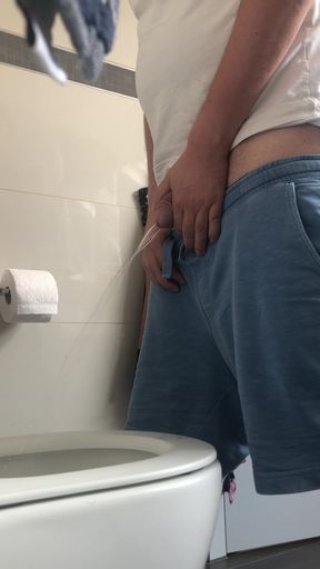Toilet pee cam