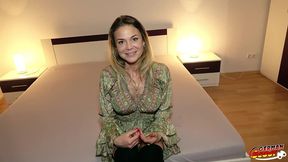 german scout - fit german mature wife abygale fischer pick up for first time porn casting fuck