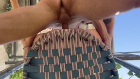 Hot gardener fucked his owner&#039;s son with his big cock while working