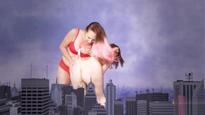 Two Giantess Grow