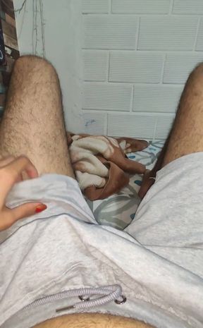 Horny before bed