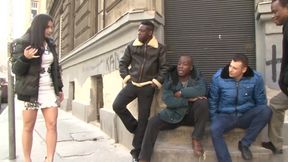 Double penetration in one white girl