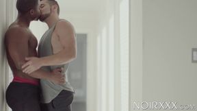 Hung Dante Colle and DeAngelo Jackson work out their cock and ass for pleasure