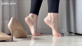 Are you ready to lick sweaty feet? Goddess Grazi