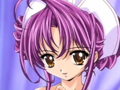 Sexy anime maid fucked