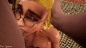 Blonde Piper rode rough sex in the cave, nasty debut