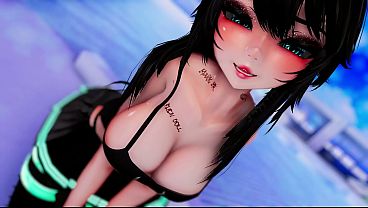 Your busty girlfriend spoils you with a nice blowjob | TSUKIVR