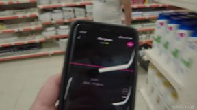 Public Blowjob and Cumswallow with Lush Toy Play