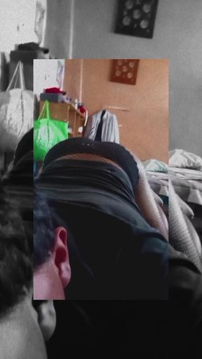 I was alone in my room