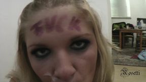 Fuck face blondie