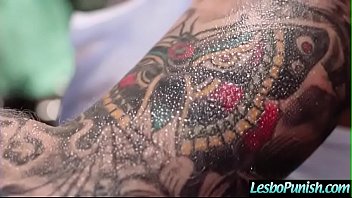 Naughty Lesbians (Anna Bell Peaks &amp_ Felicity Feline) In Punish Sex Scene Using Toys mov-03