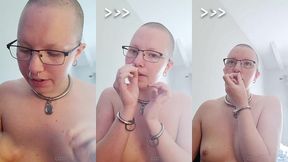 join me as i attempt to stretch my septum piercing up to 6g(4mm) so i can put an even thicker ring in it.