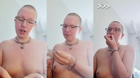 join me as i attempt to stretch my septum piercing up to 6g(4mm) so i can put an even thicker ring in it.