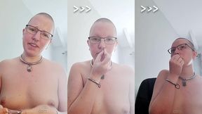 join me as i attempt to stretch my septum piercing up to 6g(4mm) so i can put an even thicker ring in it.