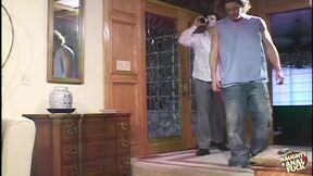 Hot Latina model takes it all while the trio enjoys every moment of her pleasure