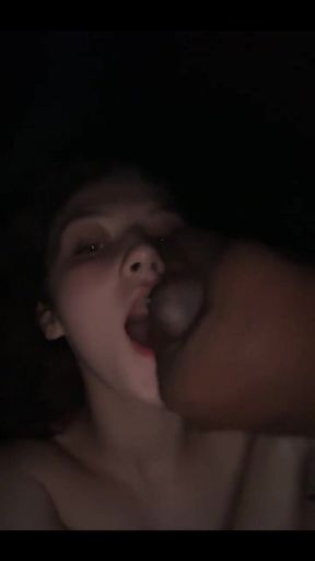 Snow Bunny Gets Creamy Late Night Facial From BBC Bull
