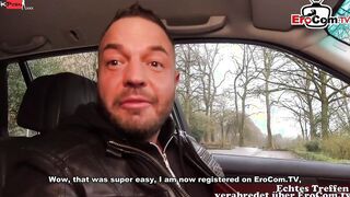 German 18yo slender 18 year old skank pick up inside outdoors for real sexdate