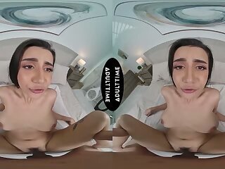 UP CLOSE VR - Roxie Sinner Big Tits Cleavage Date Talk Leads To Intense POV Hardcore Session
