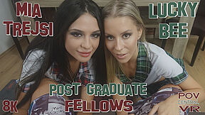 And Post Graduate Fellows With Lucky Bee And Mia Trejsi