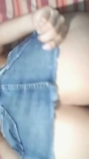 She shakes her big ass to tease me and she got me so horny that i made her ride my big cock   Clip 2