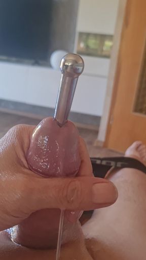 Inserting the dilator