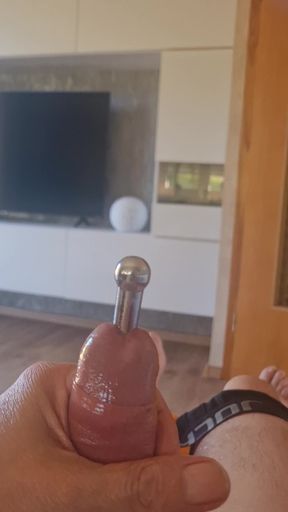 Inserting the dilator