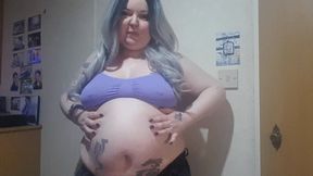 Rub My Crystal Ball Belly! WG encouragement and teasing with belly play!