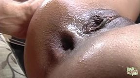 In Living Room, Woman's Anal&#x1F44C; Devouring on Sofa