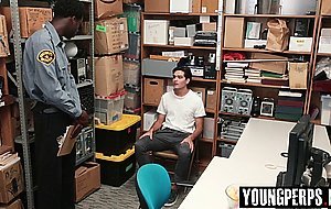 A woman reported the perp harassing her in the restroom