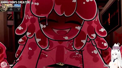 Slime with a big ass lets me fuck her, her translucent body shows my dick in her pussy (CanaryPrimary Animation) - Jazziuu