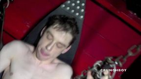 slut fuckd in sling in backroom by fabien