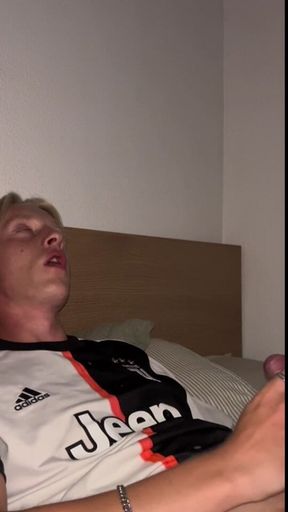 Soccer Bro Horny Masturbating