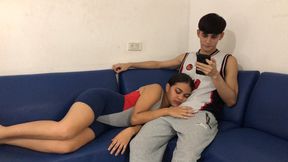 Fucking my stepsister's legs