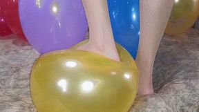 Balloons are exploding under my feet WMV