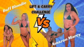 Lift & Carry Challenge #23 - Buff Blondie VS Amazon Marcy (720p)