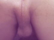 Inflating a Condom inside my Ass and then Fisting myself - Preview