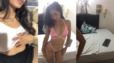 With my best friend choosing what clothes to wear on a video call.