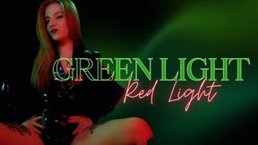Red Light Green Light Jerk Off : British Dominatrix In Black Tight Latex Rubber Plays A JOI Games With You Jerk Off Instruction Orgasm Control Denial Edging