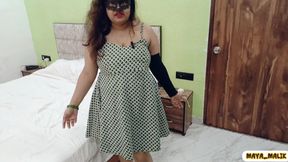 Riya's Hot Chubby Friend Maya Came Home for the First Time and Made Her a Girlfriend and Enjoyed the Whole Night We Had a Lot of Fun