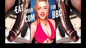 Eat Your Cum For BBC - Humiliation Cum Eating Instructions CEI Task