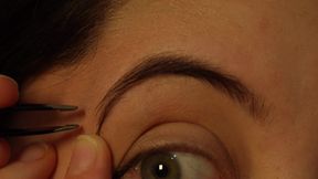 I'm Going to Pluck My Eyebrows Extra Close with an Eyebrow Tweezers so They Look Good, Have Fun:)