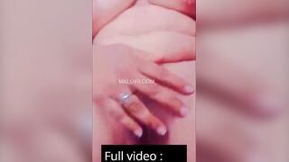 Sexy Desi Diva - Hot Brunette Babe Strips Down & Fucks Her Man's Friend