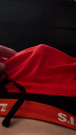 Slow motion soft cock